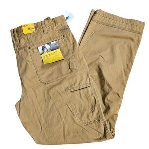 NWT Cabela's All Season Ultimate Comfort Pants Rye Tan Men's SZ 38x34 Outdoors